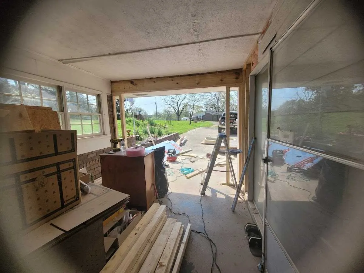 Air movers and dehumidifier for Water Mitigation Services in Portage